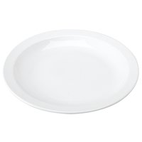 Tableware ValueX Wide Rimmed Plate 250mm (Pack 6) 304111