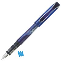 Zebra Fuente Disposable Fountain Pen Blue (Pack 12)