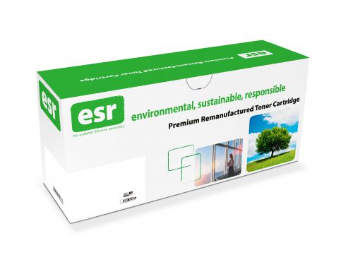 esr Yellow Standard Capacity Remanufactured Kyocera Toner Cartridge 2.2k pages - TK5230Y