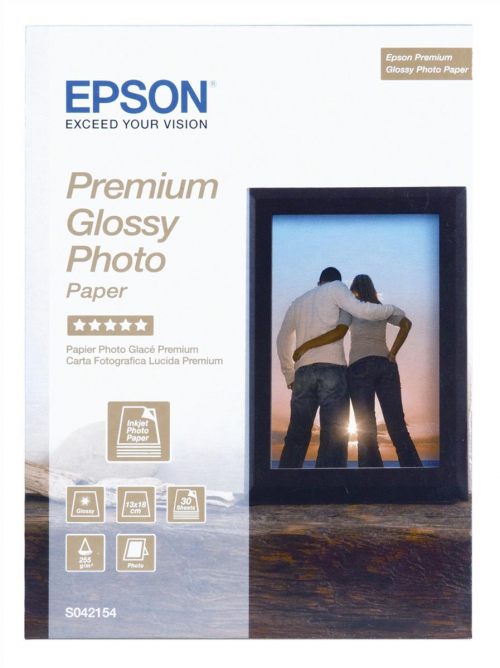 Epson Glossy Photo 13x18cm 30 Sheets - C13S042154