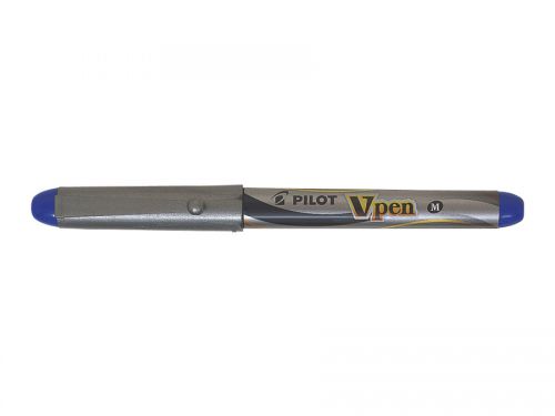 Pilot V-Pen Erasable Disposable Fountain Pen Blue (Pack 12)