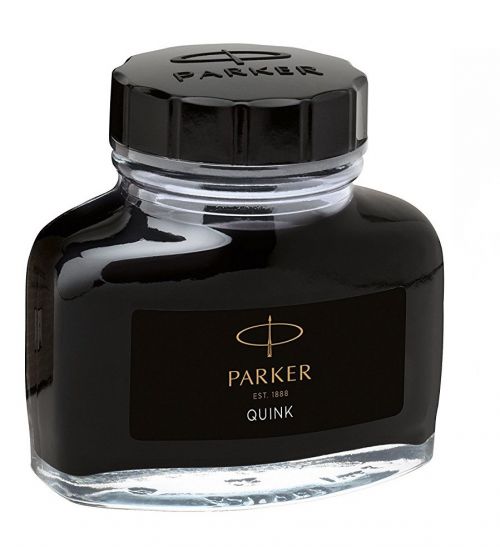 Bottle Parker Quink Bottled Refill Ink for Fountain Pens 57ml Black