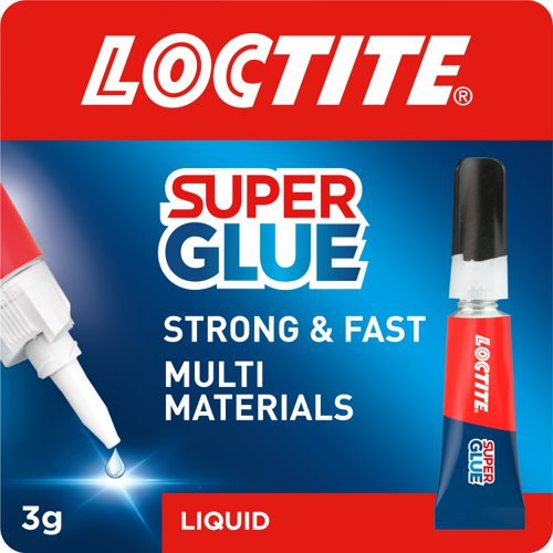 Gorilla Super Glue Waterproof 3g Tube 4044301 - Supplies for Schools