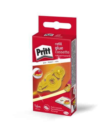 Pritt+Refill+Glue+Cassette+Non+Permanent+8.4mm+x+16m+-+2111692