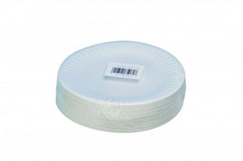 ValueX Paper Plates 7 inch White (Pack 100)