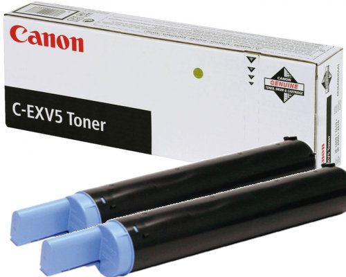 Laser Toner Cartridges Canon EXV5 Black Standard Capacity Toner Cartridge 2 x 7.8k pages Twinpack - 6836A002