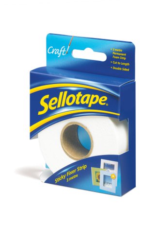 Sellotape+Sticky+Fixer+Strip+Permanent+Double+Sided+25mm+x+3m+-+1445400
