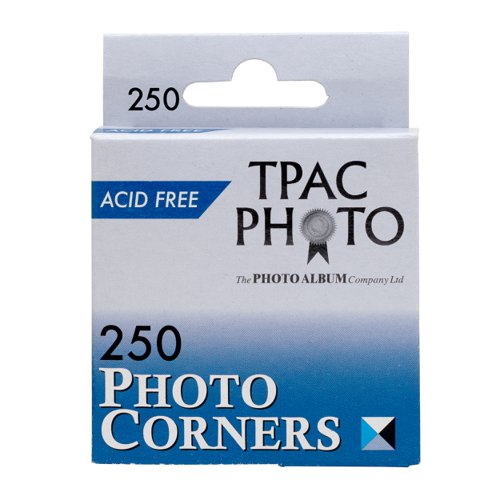 Photo+Album+Co+Self+Adhesive+Vinyl+Photo+Mounting+Corners+Clear+%28Pack+250%29+-+PC250