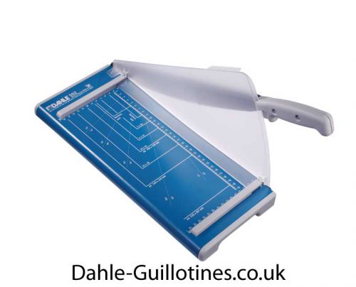 Guillotines Dahle Personal Guillotine A4 Cutting Length 320mm Blue 502
