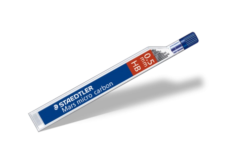 Refill Leads Staedtler Mars Micro Pencil Lead Refill HB 0.5mm Lead 12 Leads Per Tube (Pack 12)