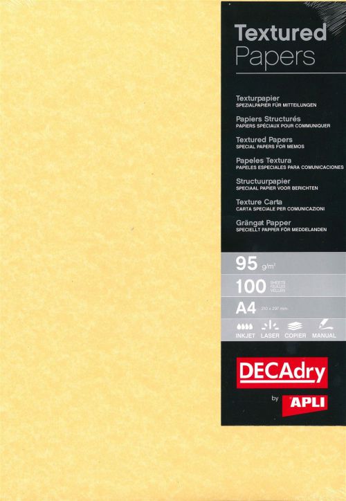 DECAdry+Parchment+Paper+A4+95gsm+Gold+%28Pack+100%29+-+PCL1600