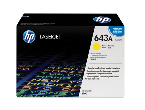 HP+643A+Standard+Capacity+Yellow+Toner+Cartridge+10K+pages+for+HP+Color+LaserJet+4700+-+Q5952A