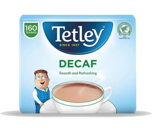 Tetley Decaffeinated Tea Bags (Pack 160)