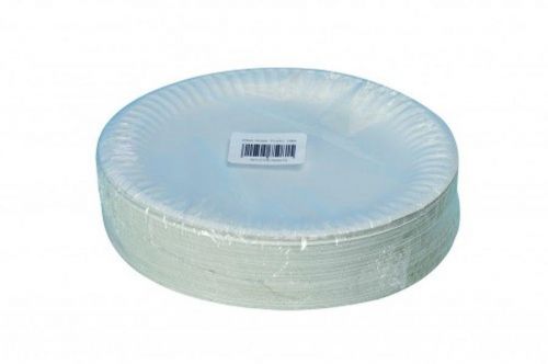 ValueX+Paper+Plates+9+inch+White+%28Pack+100%29+0511041