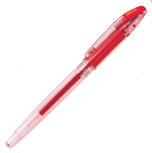 Rollerball Pens Zebra Jimnie Gel Rollerball Pen 0.7mm Tip 0.5mm Line Red (Pack 12)