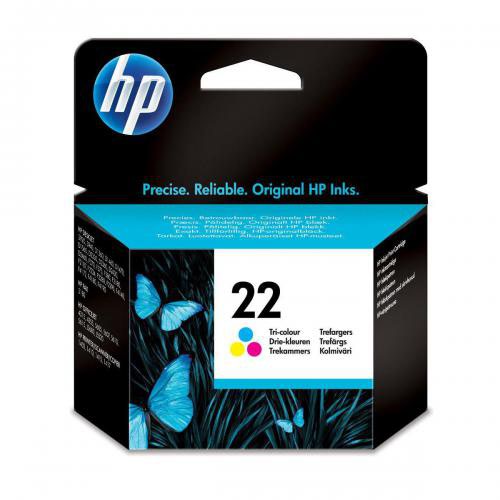 HP+22+Tricolour+Standard+Capacity+Ink+Cartridge+5ml+-+C9352A