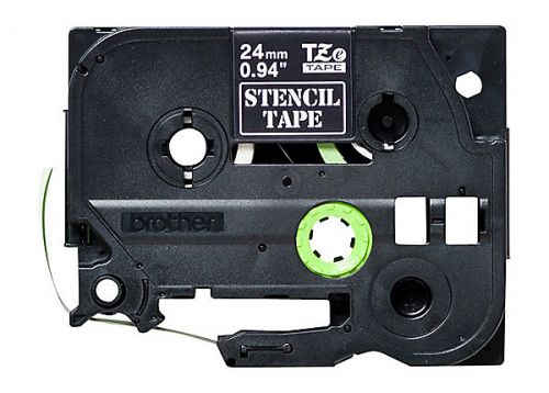 Brother Black Stamp Tape 24mm x 3m - ST151