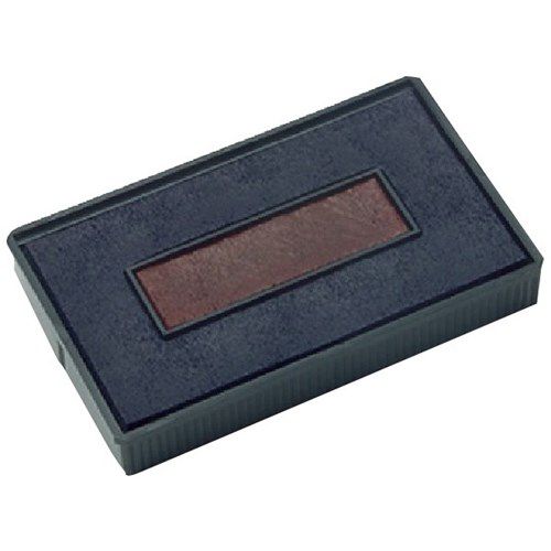 Colop E/12/2 Replacement Stamp Pad Fits Mini-Dater S120/WD Blue/Red (Pack 2)