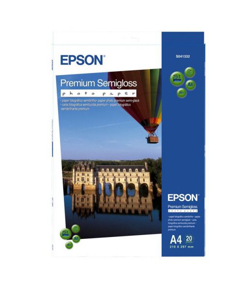 Epson+A4+Semi+Gloss+Photo+20+Sheets+-+C13S041332