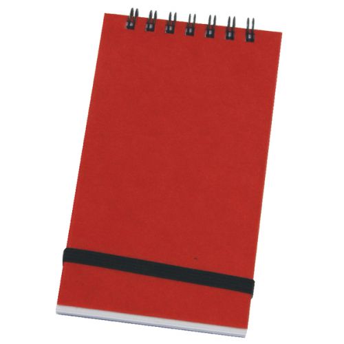 Silvine+76x127mm+Wirebound+Pressboard+Cover+Notebook+192+Pages+Red+%28Pack+12%29+-+194