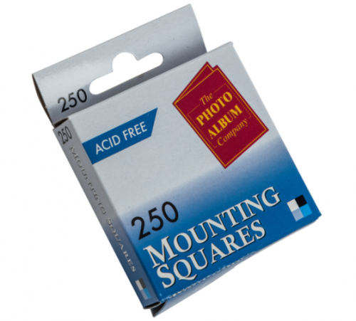Photo Mounting Photo Album Co Self Adhesive Double Sided Photo Mounting Squares White (Pack 250)