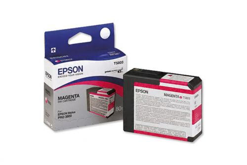Epson+T5803+Magenta+Ink+Cartridge+80ml+-+C13T580300