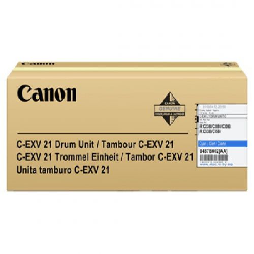 Canon 0457B002 EXV21 Cyan Drum Unit 53K