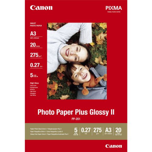 Canon PP-201 Glossy Photo Paper A3 20 Sheets - 2311B020