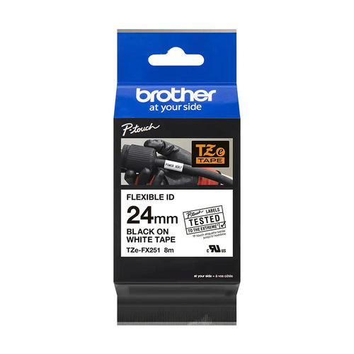 Brother+PTouch+Flexi+Label+Tape+24mm+x+8m+-+TZEFX251