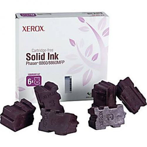 Xerox 108R00747 Magenta Solid Ink 14K pages 6 PackFor 8860/8860MFP