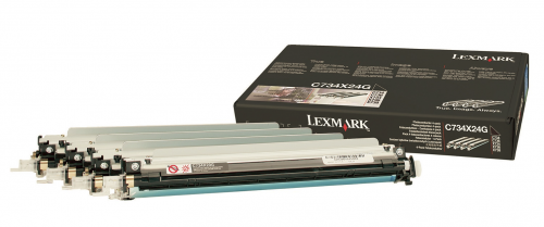 Lexmark C734X24G Photoconductor Unit 4-pack
