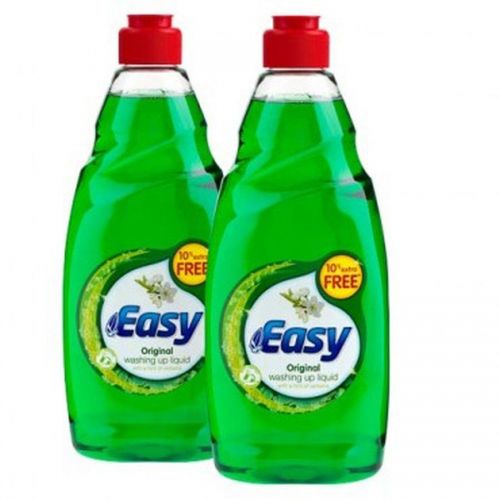 Easy Washing Up Liquid 500ml (Pack 2)