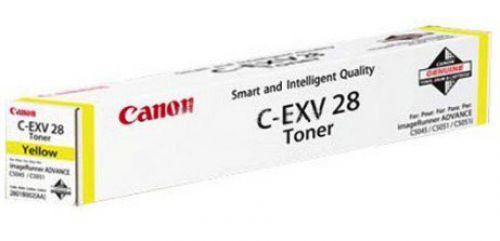 Canon EXV28Y Yellow Standard Capacity Toner Cartridge 38k pages - 2801B002