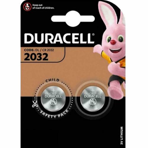 Duracell Lithium Coin Batteries 3V 2032 (Pack 2)