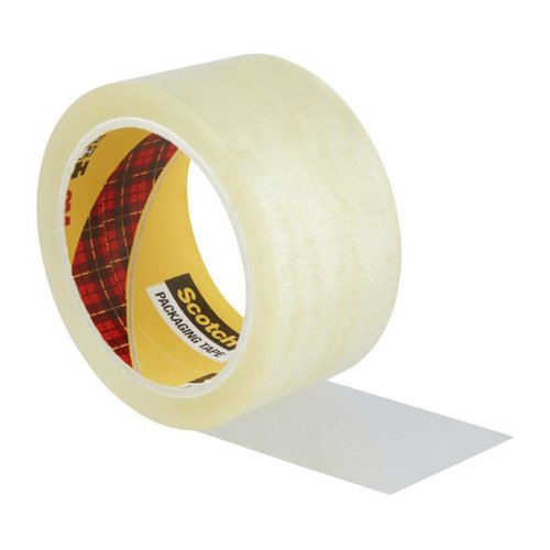 Scotch+Packaging+Tape+Heavy+Transparent+50mm+x+66m+%28Pack+6%29+-+7100303340