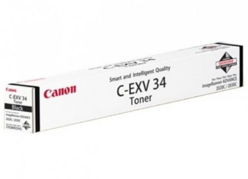 Laser Toner Cartridges Canon EXV34BK Black Standard Capacity Toner Cartridge 23k pages - 3782B002