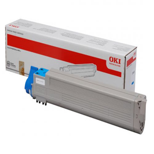 OKI Cyan Toner Cartridge 22K pages - 43837131