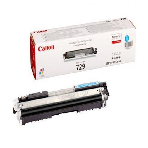 Canon 729C Cyan Standard Capacity Toner Cartridge 1k pages - 4369B002