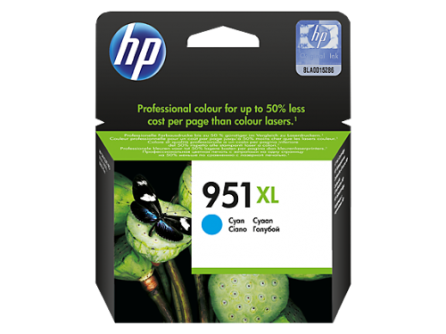 HP+951XL+Cyan+Standard+Capacity+Ink+Cartridge+17ml+-+CN046A
