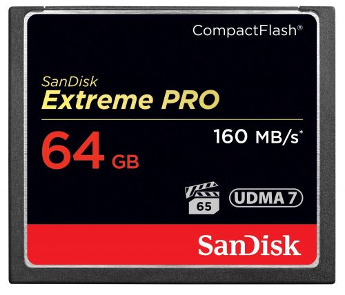 SanDisk Extreme Pro 64GB CompactFlash Card