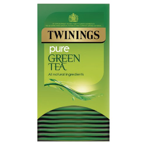 Twinings+Pure+Green+Tea+Bags+Individually+Wrapped+%28Pack+20%29+-+NWT021