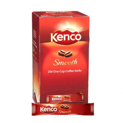 Coffee Kenco Really Smooth Freeze Dried Instant Coffee Sticks 1.8g (Pack 200)