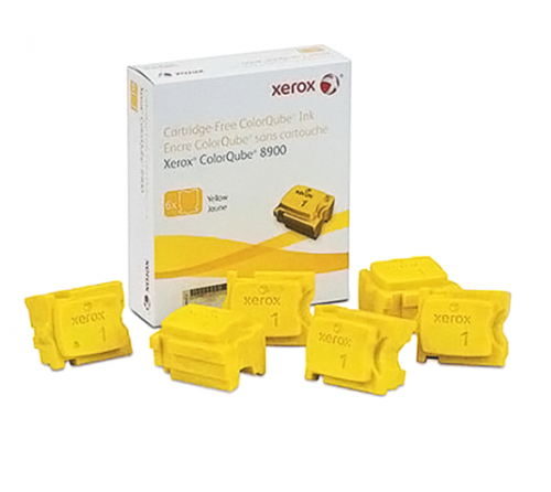Xerox ColorQube 8700 Yellow Ink Stick (Pack of 2) 108R00997
