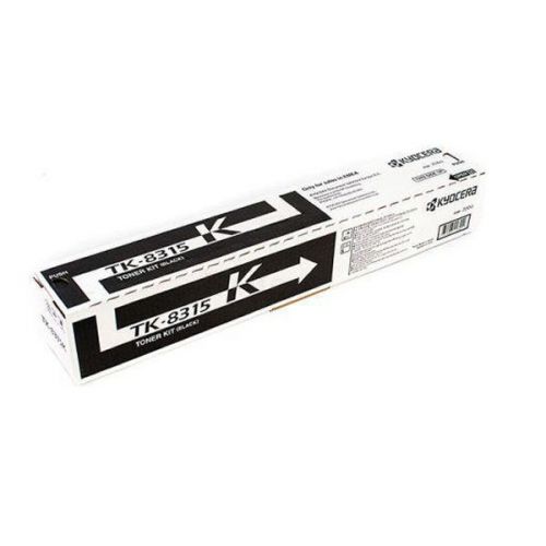 Laser Toner Cartridges Kyocera TK8315K Black Toner Cartridge 12k pages - 1T02MV0NL0