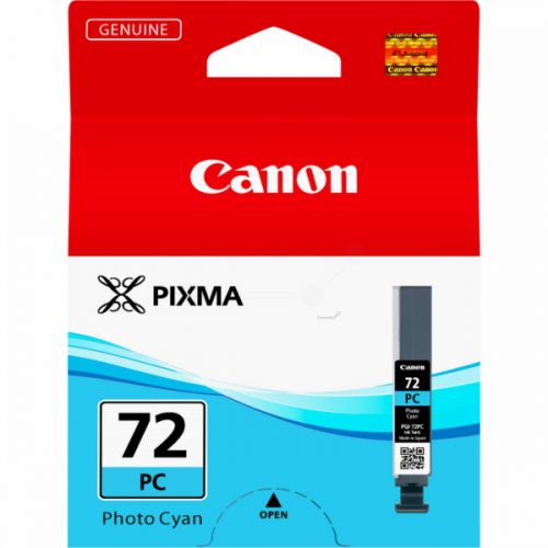 Inkjet Cartridges Canon PGI72PC Photo Cyan Standard Capacity Ink Cartridge Ink 14ml - 6407B001