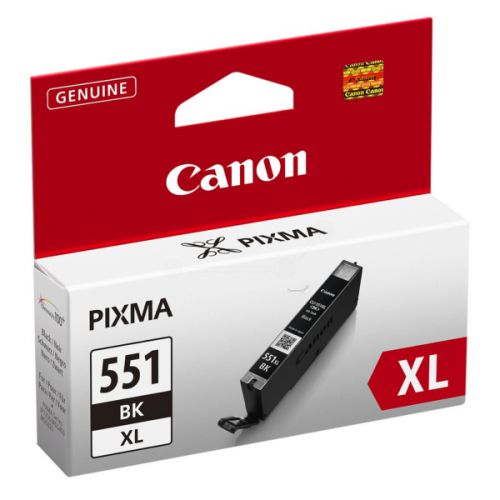 Canon+CLI551XLBK+Black+High+Yield+Ink+Cartridge+11ml+-+6443B001
