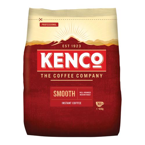 Kenco Really Smooth Freeze Dried Instant Coffee Refill (Pack 650g)