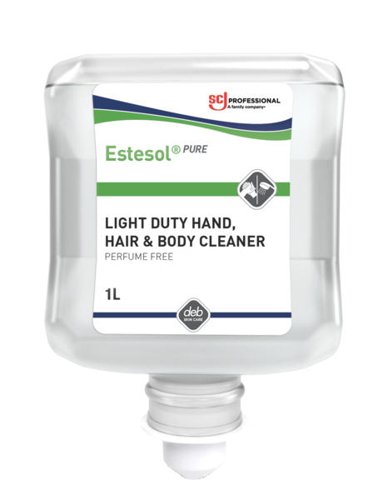 Deb Estesol Pure Hand Cleaning Lotion 1 Litre Cartridge - PUW1L Deb Estesol Pure Hand Cleaning Lotion 1 Litre Cartridge - PUW1L