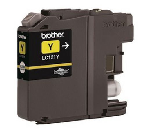 Brother+Yellow+Ink+Cartridge+4ml+-+LC121Y
