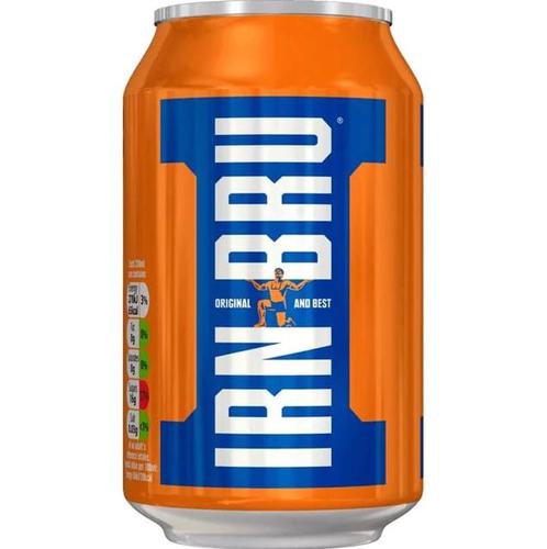 Cold Drinks Irn Bru Drink Can 330ml (Pack 24) 402034